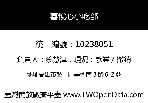 喜悅心小吃部
