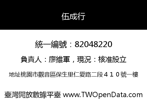 伍成行