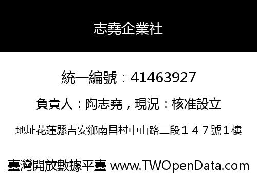 志堯企業社