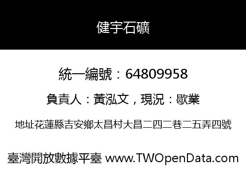 健宇石礦
