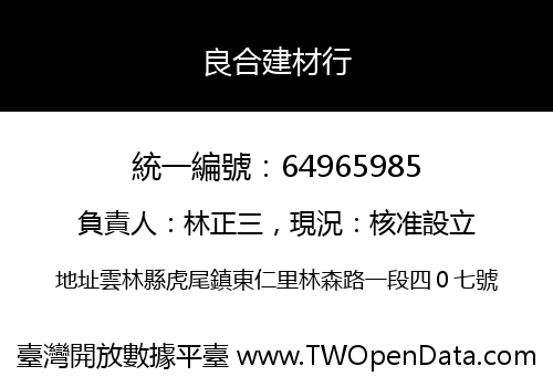 良合建材行