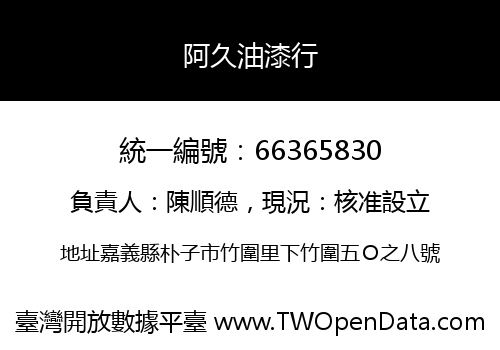 阿久油漆行