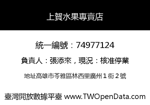 上賀水果專賣店