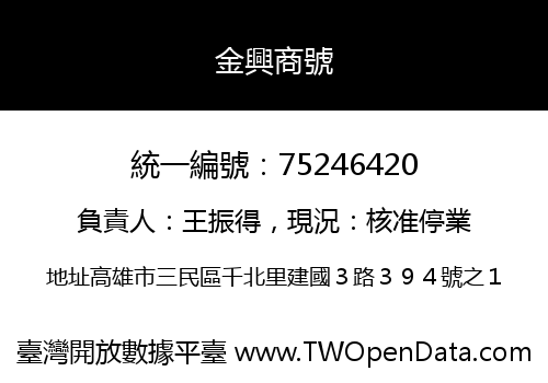 金興商號