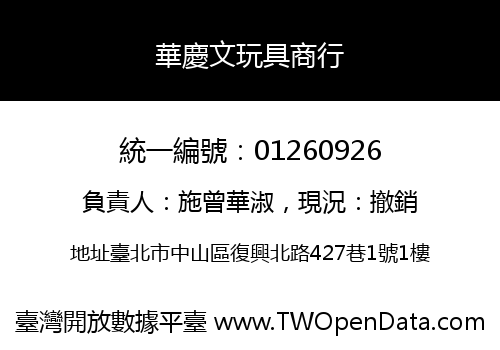 華慶文玩具商行