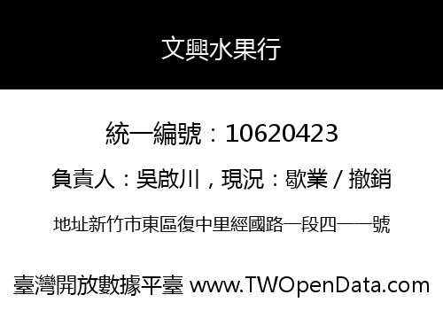 文興水果行