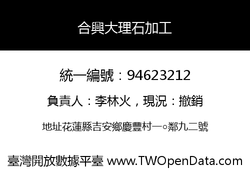 合興大理石加工