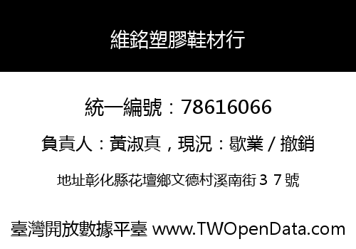 維銘塑膠鞋材行