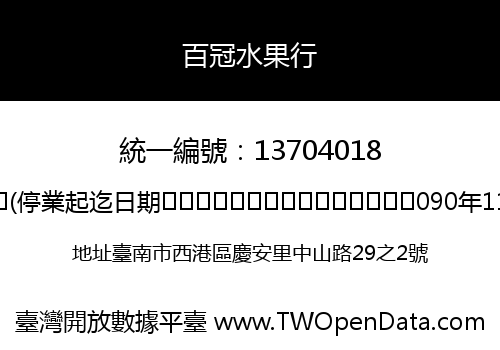 百冠水果行