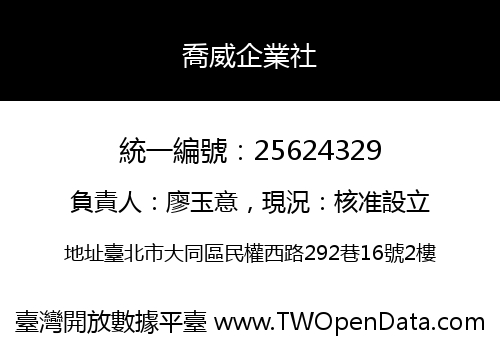 喬威企業社