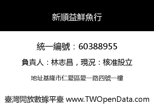 新順益鮮魚行