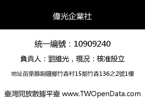 偉光企業社