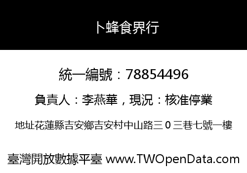卜蜂食界行