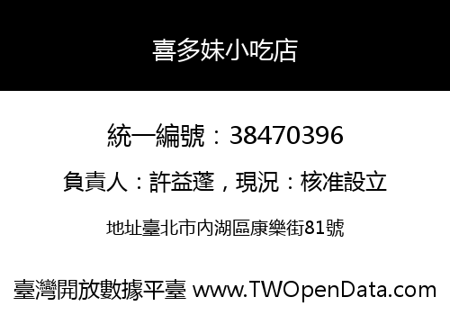 喜多妹小吃店