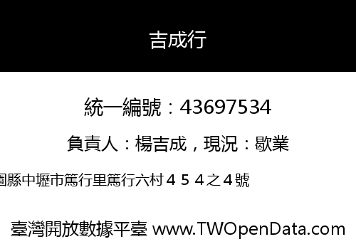 吉成行