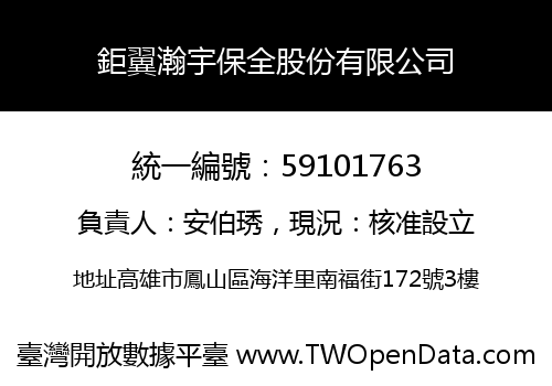 鉅翼瀚宇保全股份有限公司