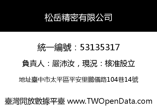 松岳精密有限公司