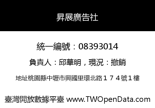 昇展廣告社