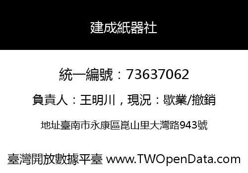 建成紙器社