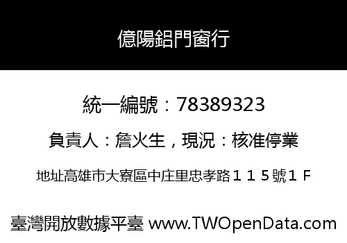 億陽鋁門窗行