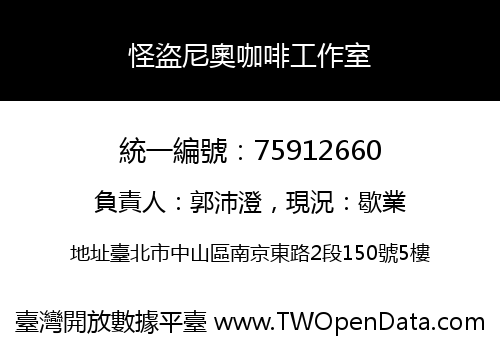 怪盜尼奧咖啡工作室