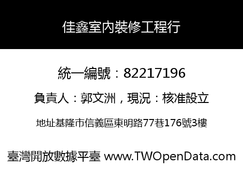 佳鑫室內裝修工程行