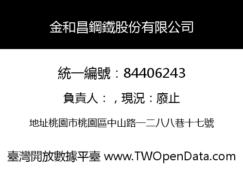 金和昌鋼鐵股份有限公司
