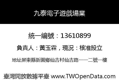 九泰電子遊戲場業