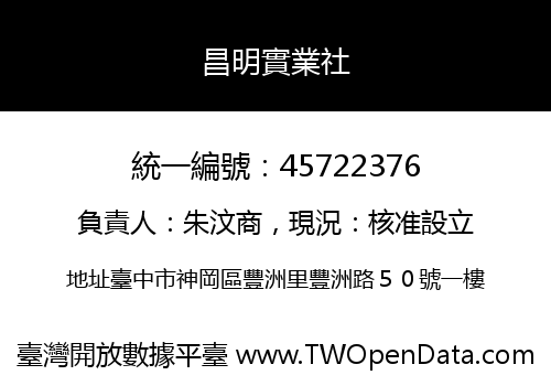 昌明實業社