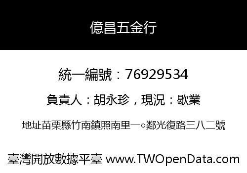 億昌五金行