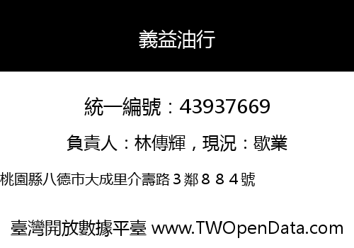 義益油行