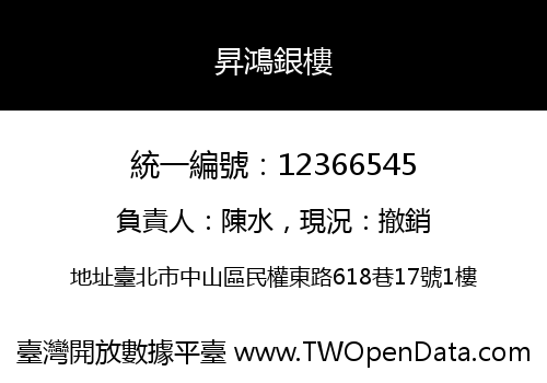 昇鴻銀樓