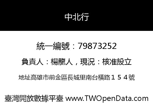 中北行
