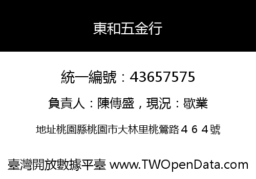 東和五金行