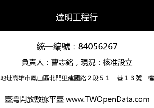 達明工程行