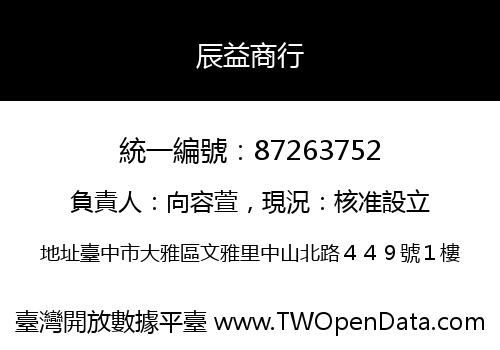 辰益商行