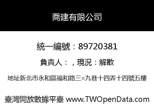 喬建有限公司