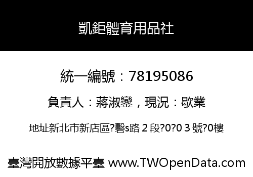 凱鉅體育用品社