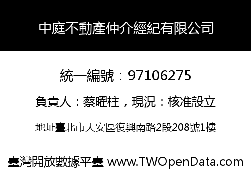 中庭不動產仲介經紀有限公司