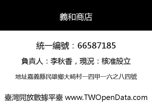義和商店