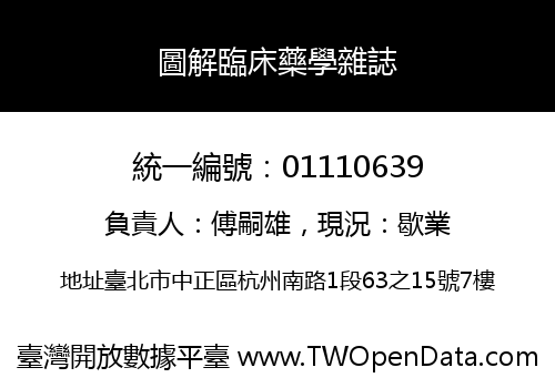 圖解臨床藥學雜誌