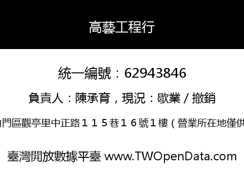 高藝工程行