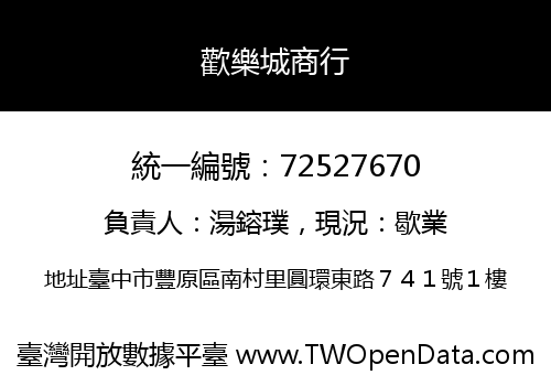歡樂城商行