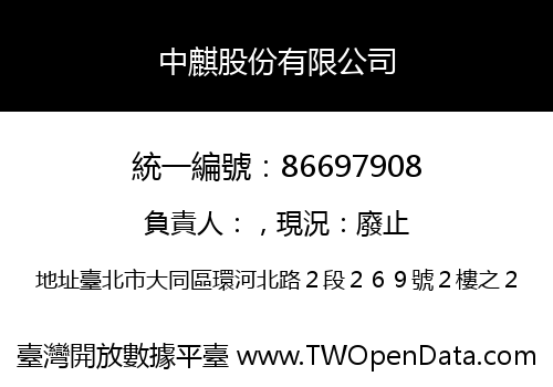 中麒股份有限公司