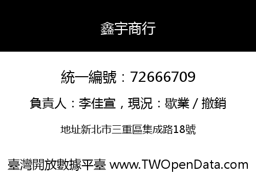 鑫宇商行