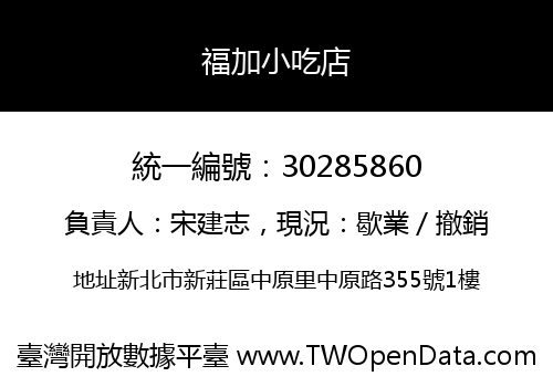 福加小吃店