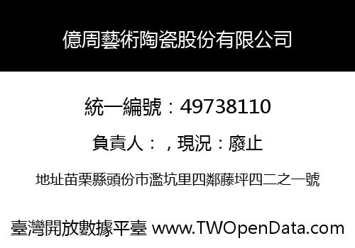 億周藝術陶瓷股份有限公司