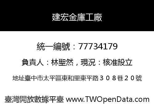 建宏金庫工廠