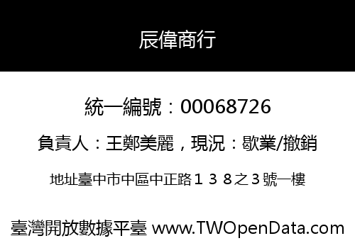 辰偉商行