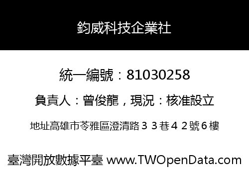 鈞威科技企業社